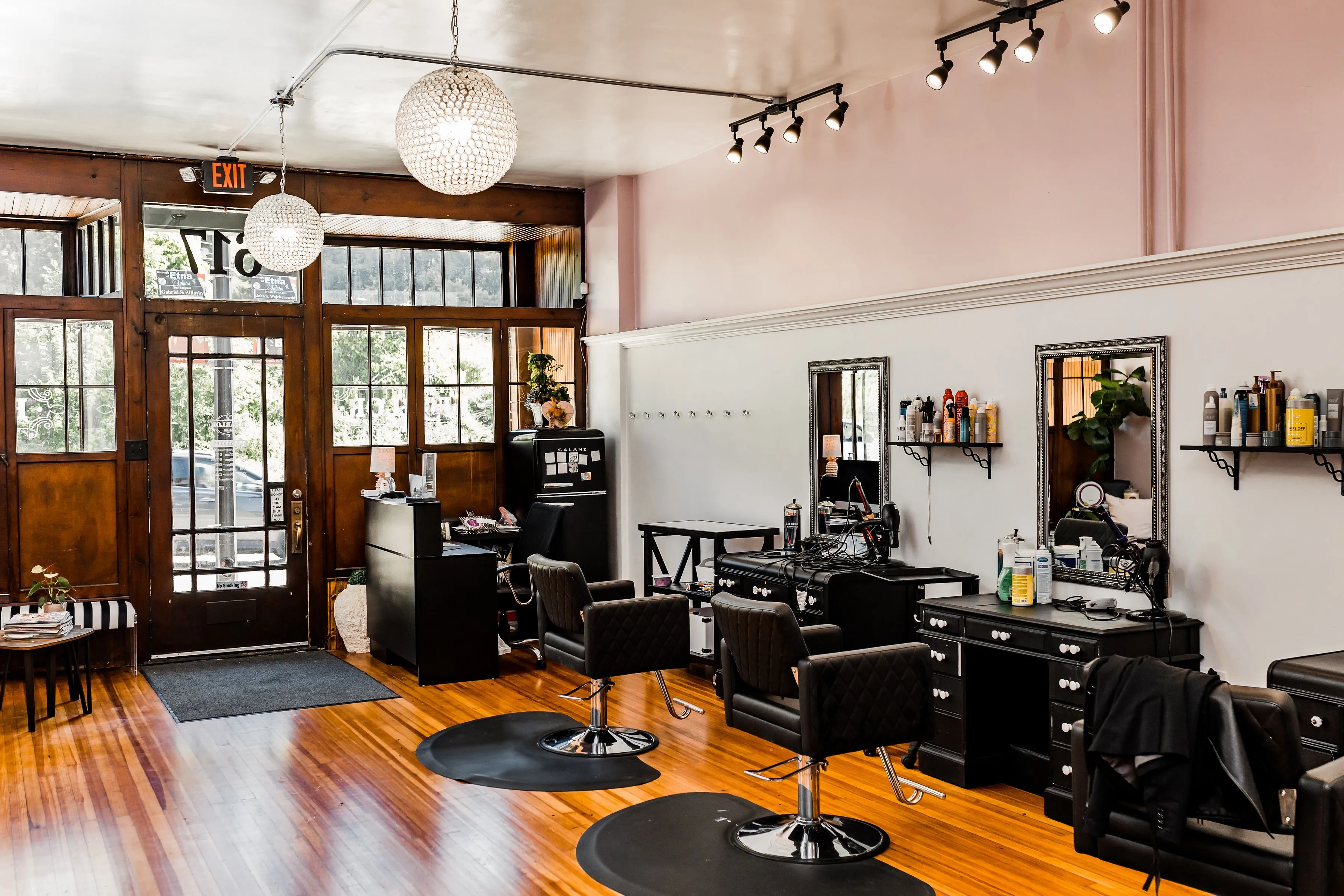 The styling floor at B.Parlor Salon